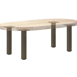 vidaXL Salontafelpoten 4 st 42-44 cm staal naturel
