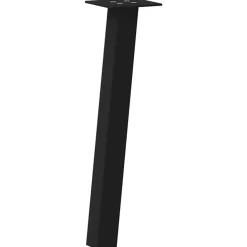 vidaXL Salontafelpoten 4 st 30 cm staal zwart