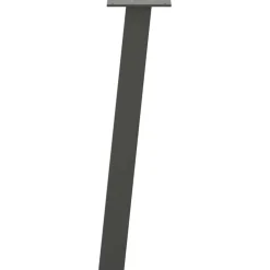 vidaXL Salontafelpoten 4 st 30 cm staal antraciet