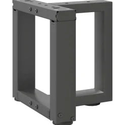 vidaXL Salontafelpoten 2 st T-vormig 30x25x(30-31) cm staal antraciet