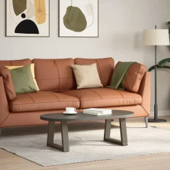 vidaXL Salontafelpoten 2 st V-vormig 40x(30-31,3) cm staal naturel