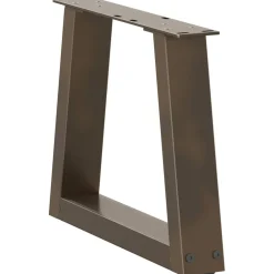 vidaXL Salontafelpoten 2 st V-vormig 40x(30-31,3) cm staal naturel