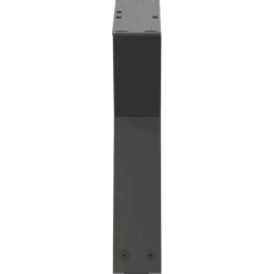vidaXL Salontafelpoten 2 st 30x(30-31,3) cm staal antraciet