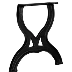 vidaXL Salontafelpoten 2 st X-frame gietijzer