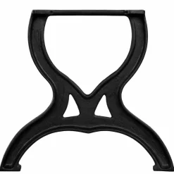 vidaXL Salontafelpoten 2 st X-frame gietijzer