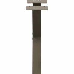 vidaXL Salontafelpoten 2 st X-vormig 30x(30-31) cm staal naturel