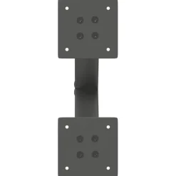vidaXL Salontafelpoten 2 st X-vormig 30x(30-31) cm staal antraciet