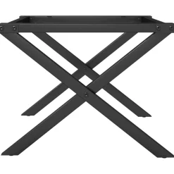 vidaXL Salontafelpoten X-frame 50x40x38 cm staal