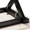 vidaXL Salontafelpoten X-frame 60x40x38 cm staal