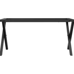 vidaXL Salontafelpoten X-frame 70x30x43 cm staal