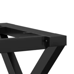 vidaXL Salontafelpoten X-frame 70x30x43 cm staal