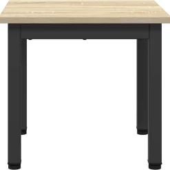 vidaXL Salontafel Sonoma Eiken 40 x 40 x 36 cm Bewerkt hout