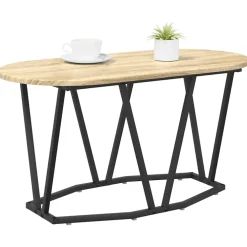 vidaXL Salontafel Sonoma Eiken 80 x 40 x 40.5 cm