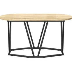 vidaXL Salontafel Sonoma Eiken 80 x 40 x 40.5 cm