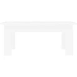 vidaXL Salontafel 100x60x42 cm bewerkt hout wit