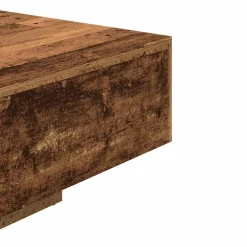 vidaXL Salontafel 85x55x31 cm bewerkt hout oud houtkleurig