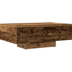vidaXL Salontafel 85x55x31 cm bewerkt hout oud houtkleurig