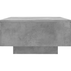 vidaXL Salontafel 90x60x31 cm bewerkt hout betongrijs