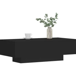 vidaXL Salontafel 100x49,5x31 cm bewerkt hout zwart