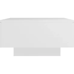 vidaXL Salontafel 90x60x31 cm bewerkt hout wit