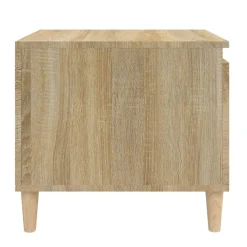 vidaXL Salontafel 100x50x45 cm bewerkt hout sonoma eiken