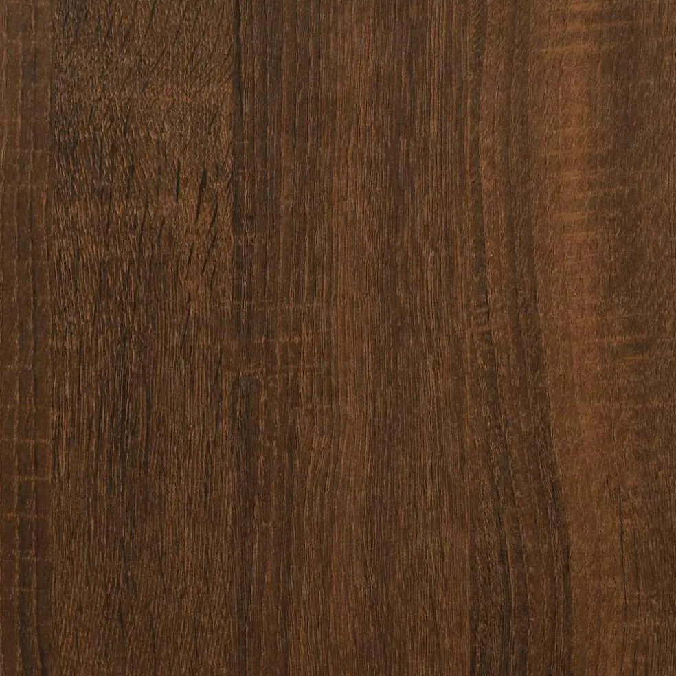 vidaXL Salontafel 60x44,5x45 cm bewerkt hout bruin eikenkleur