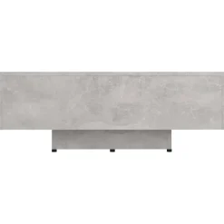 vidaXL Salontafel 85x55x31 cm bewerkt hout betongrijs