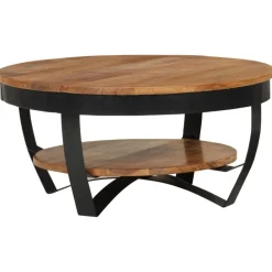 vidaXL Salontafel 65x65x32 cm massief acaciahout