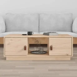 vidaXL Salontafel 100x50x35 cm massief grenenhout