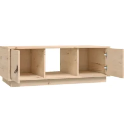vidaXL Salontafel 100x50x35 cm massief grenenhout