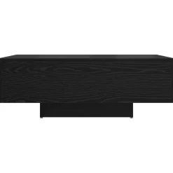 vidaXL Salontafel Zwart Eiken 85 x 55 x 31 cm