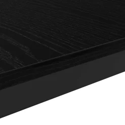 vidaXL Salontafel Zwart Eiken 40 x 40 x 36 cm Bewerkt hout