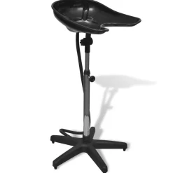 vidaXL Salonwastafel zwart