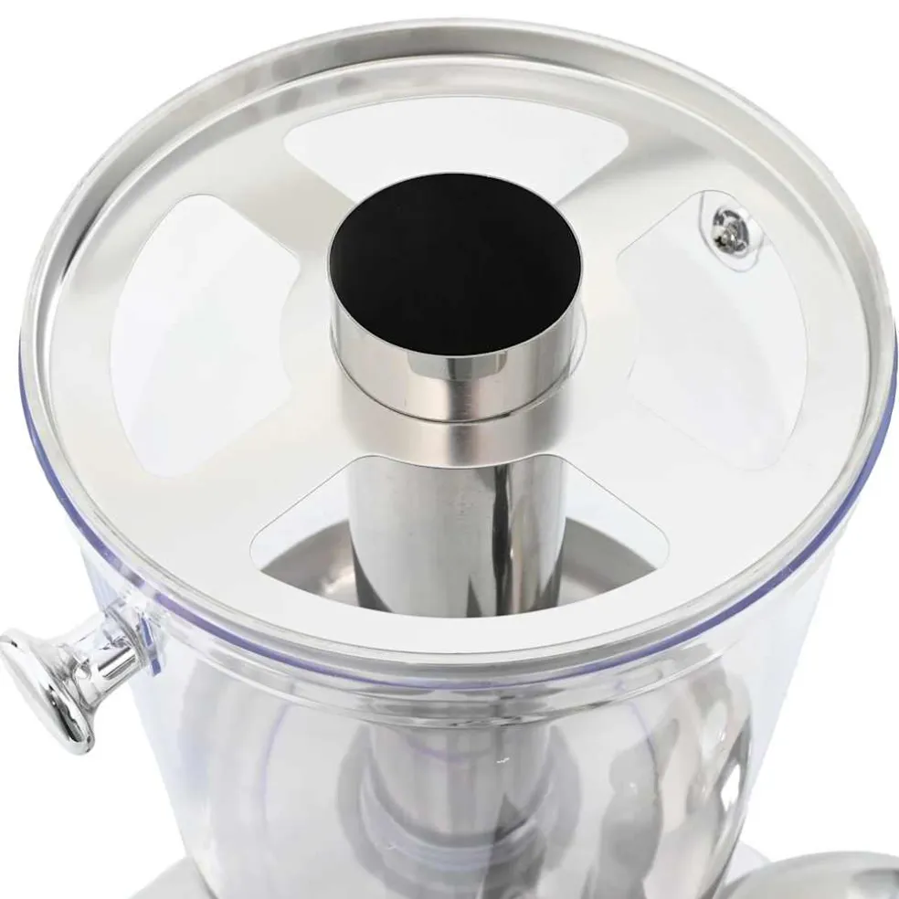 vidaXL Sapdispenser roestvrij staal 8 L