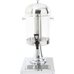 vidaXL Sapdispenser roestvrij staal 8 L