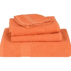 vidaXL Saunahanddoeken FROGN 2 st 80x200 cm 360 g/m² oranje