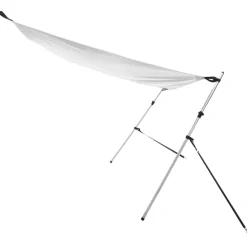 vidaXL Schaduwdoek T-top 170x170x(115-183) cm wit