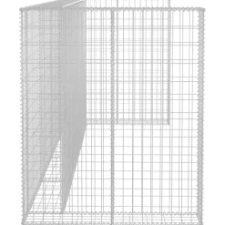 vidaXL Schanskorfmuur containers 320x100x120 cm gegalvaniseerd staal
