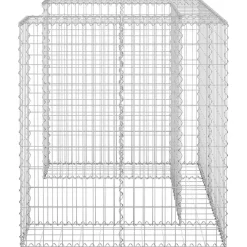 vidaXL Schanskorf voor container 110x100x110 cm gegalvaniseerd staal