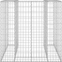 vidaXL Schanskorf voor container 110x100x110 cm gegalvaniseerd staal