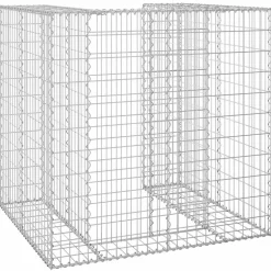 vidaXL Schanskorf voor container 110x100x110 cm gegalvaniseerd staal