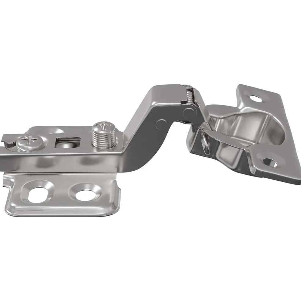 vidaXL Scharnier 2 st Nikkel 85 x 52,5 x 9,5 mm IJzer