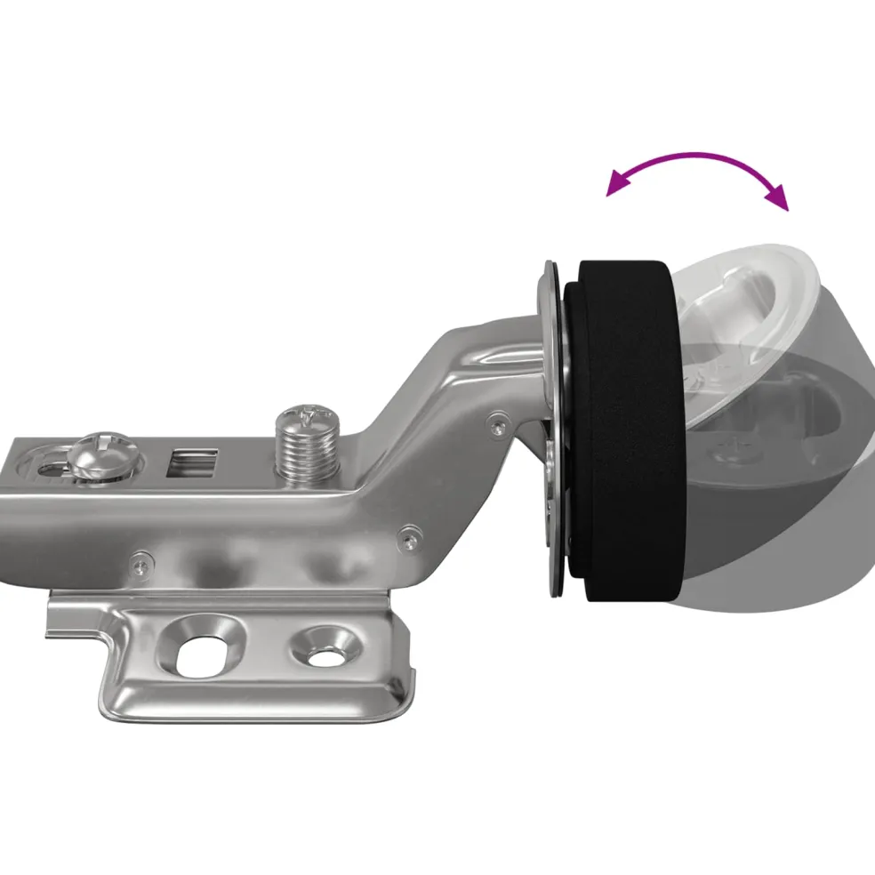 vidaXL Scharnier 2 st Zilver 35 mm IJzer