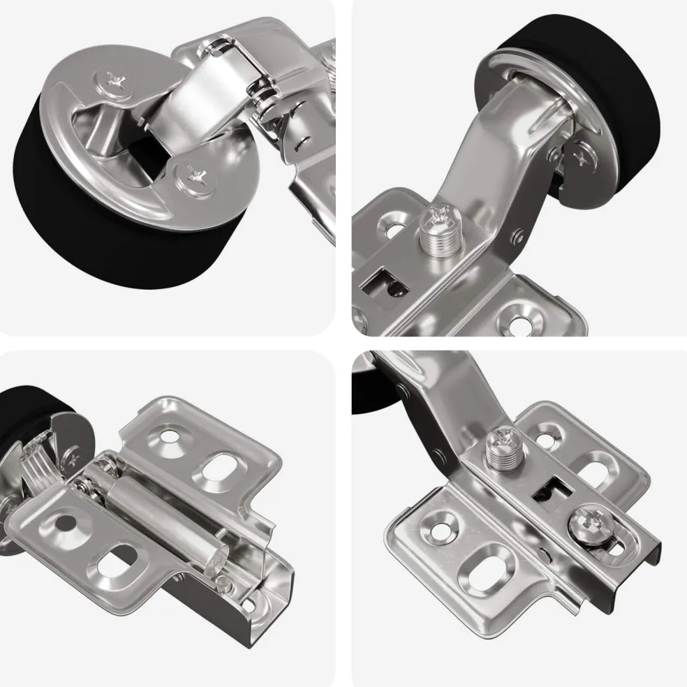 vidaXL Scharnier 2 st Zilver 35 mm IJzer