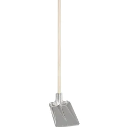 vidaXL Schep Hoofd Zilver 43 x 32,5 cm Aluminium