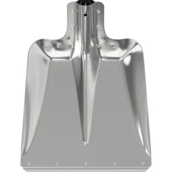 vidaXL Schep Hoofd Zilver 43 x 32,5 cm Aluminium