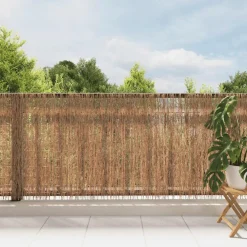 vidaXL Scherm 400x100 cm rijshout