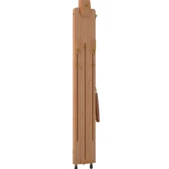vidaXL Schildersezel 100x104x172 cm massief beukenhout