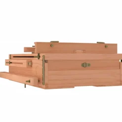 vidaXL Schildersezel 81x121x173 cm massief beukenhout
