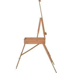 vidaXL Schildersezel 81x121x173 cm massief beukenhout
